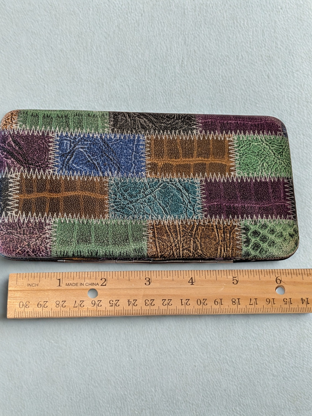 Multicolor Patchwork Wallet
